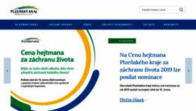 What Plzensky-kraj.cz website looked like in 2020 (4 years ago)