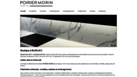 What Poiriermorin.com website looked like in 2020 (4 years ago)