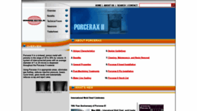 What Porceraxmoldsteel.com website looked like in 2020 (4 years ago)