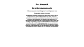 What Poz-numerik.com website looked like in 2020 (4 years ago)