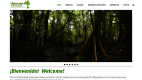 What Pterocarpus.org website looked like in 2020 (4 years ago)