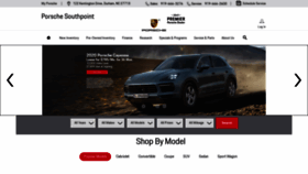 What Porschesouthpoint.com website looked like in 2020 (4 years ago)