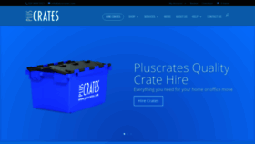 What Pluscrates.com website looked like in 2020 (4 years ago)