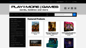 What Playmoregamestore.com website looked like in 2020 (4 years ago)