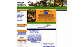 What Popularchildrenstories.com website looked like in 2020 (4 years ago)