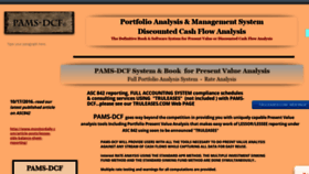 What Pams-dcf-inc.com website looked like in 2020 (4 years ago)