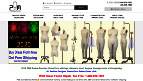What Pgmdressform.com website looked like in 2020 (4 years ago)