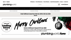 What Plumbingworld.co.nz website looked like in 2020 (4 years ago)