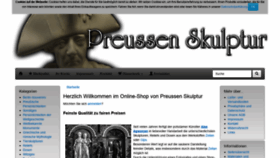 What Preussen-skulptur.de website looked like in 2020 (4 years ago)