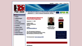 What Pse-conferences.net website looked like in 2020 (4 years ago)