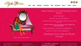 What Psychicboudoir.com website looked like in 2020 (4 years ago)