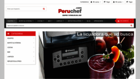 What Peruchef.com website looked like in 2020 (4 years ago)