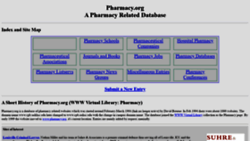 What Pharmacy.org website looked like in 2020 (4 years ago)