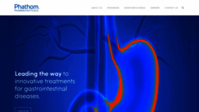 What Phathompharma.com website looked like in 2020 (4 years ago)