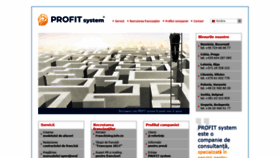 What Profitsystem.ro website looked like in 2020 (4 years ago)