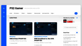 What Ps2gamer.com website looked like in 2020 (4 years ago)
