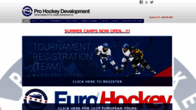 What Prohoc.com website looked like in 2020 (5 years ago)