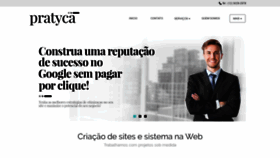 What Pratyca.com.br website looked like in 2020 (4 years ago)