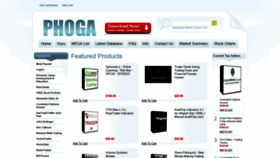 What Phoga.com website looked like in 2020 (4 years ago)
