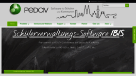 What Pedav.eu website looked like in 2020 (4 years ago)