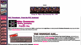 What Polymerclaycentral.com website looked like in 2020 (4 years ago)