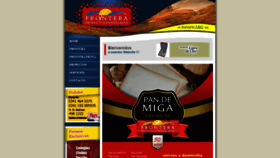 What Productosfrontera.com.ar website looked like in 2020 (4 years ago)