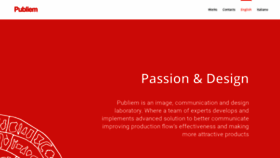 What Publiem.eu website looked like in 2020 (4 years ago)