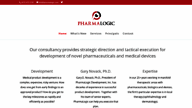 What Pharmalogic.com website looked like in 2020 (4 years ago)