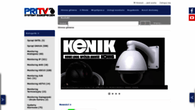 What Pritv.pl website looked like in 2020 (4 years ago)