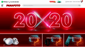 What Panafoto.com website looked like in 2020 (4 years ago)