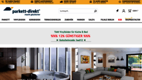 What Parkett-direkt.net website looked like in 2020 (4 years ago)