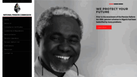 What Pencom.gov.ng website looked like in 2020 (4 years ago)
