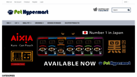 What Pethypermart.com website looked like in 2020 (4 years ago)