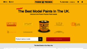 What Phoenix-paints.co.uk website looked like in 2020 (4 years ago)