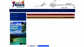 What Patate.gob.ec website looked like in 2020 (4 years ago)