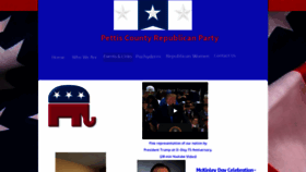 What Pettisgop.org website looked like in 2020 (5 years ago)