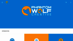 What Phantomwolfcreative.com website looked like in 2020 (4 years ago)