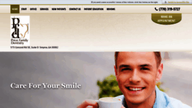 What Pricefamilydentistry.com website looked like in 2020 (4 years ago)