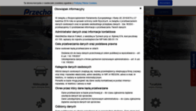 What Przechowaj.pl website looked like in 2020 (4 years ago)