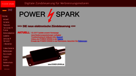What Power-spark.de website looked like in 2020 (4 years ago)