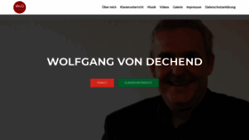 What Pianofan.ch website looked like in 2020 (4 years ago)