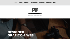 What Pedroferreira.pt website looked like in 2020 (4 years ago)