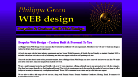 What Philippagreenwebdesign.co.uk website looked like in 2020 (4 years ago)