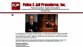 What Policeandjailprocedures.com website looked like in 2020 (4 years ago)