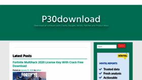 What P30downloadir.com website looked like in 2020 (4 years ago)