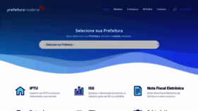 What Prefeituramoderna.com.br website looked like in 2020 (4 years ago)