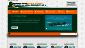 What Pa-sambas.go.id website looked like in 2020 (4 years ago)