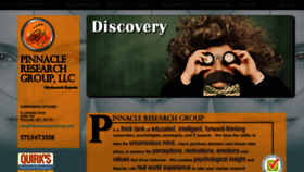 What Pinnacleresearchgroup.com website looked like in 2020 (4 years ago)