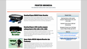 What Permasalahan-printer-indonesia.blogspot.com website looked like in 2020 (4 years ago)