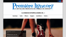 What Premiereligne.org website looked like in 2020 (4 years ago)